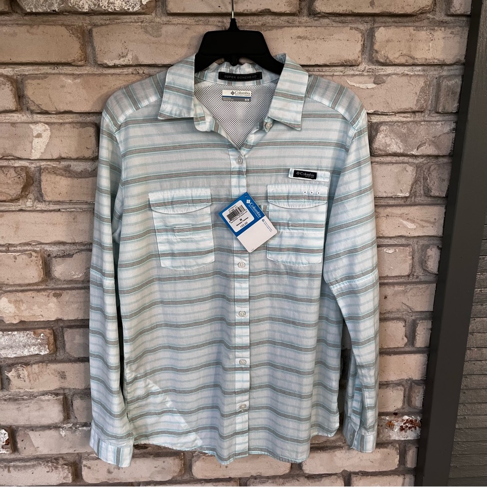 Columbia PFG super bonehead medium long sleeve sport shirt